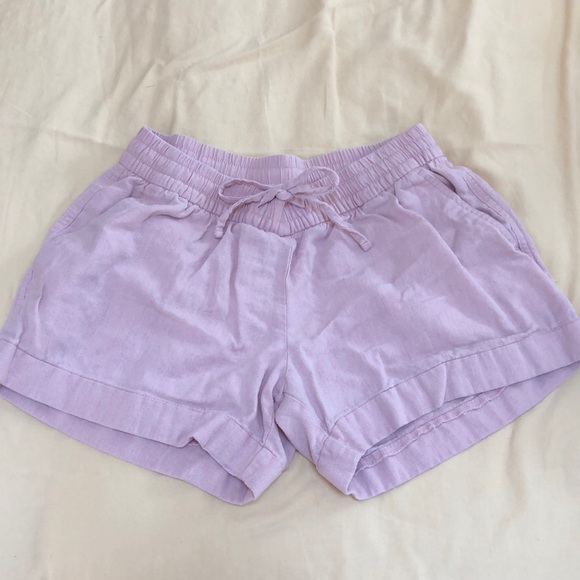Old Navy Pants - pink old navy linen shorts Old Navy Pants - pink old navy linen shorts